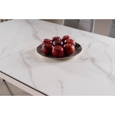 Balts izvelkams galds APOLLO